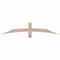 Ekena Millwork Bellingham Smooth Timber Gable Bracket, Douglas Fir, 60"W x 12"H x 1 1/2"D x 3 1/2"F, 5/12 Pitch GBW060X12X0204BEL00SDF - alternate 1